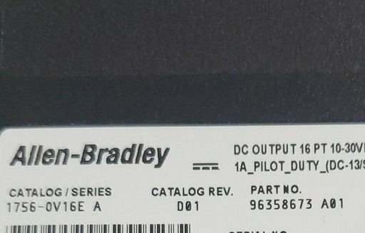 Ab Ab Ve Plc Dc Output Module 1756-OV16E New