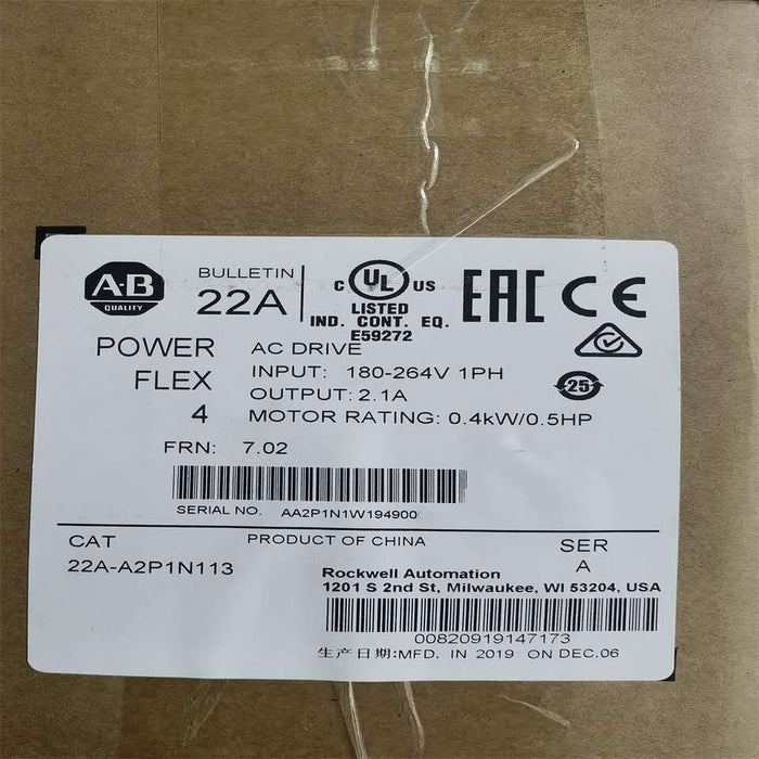 20G11Nd096Aa0Nnnnn PowerflexAc Drive 20G11ND096AA0NNNNN 100% Original