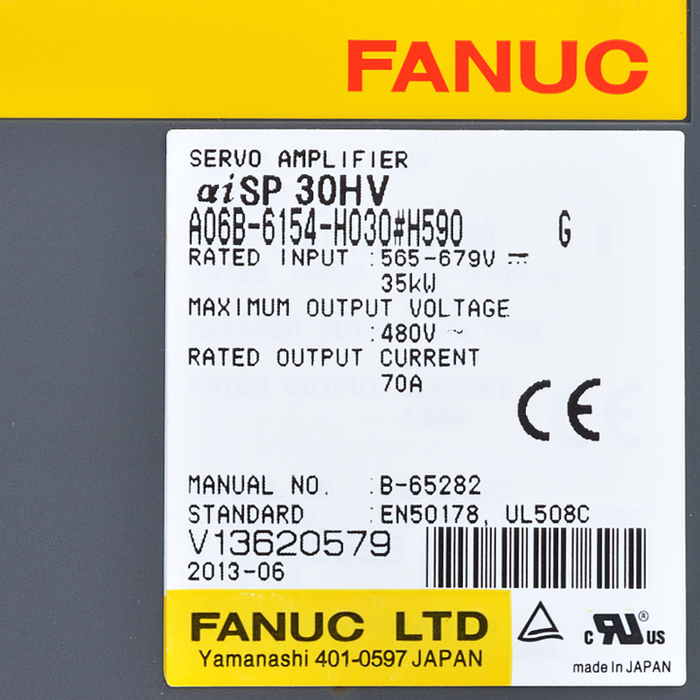 FANUC a06b-6154-h030 AC Servo Drive 