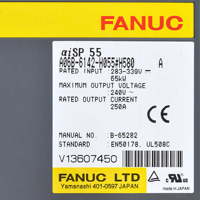 FANUC a06b-6142-h055 AC Servo Drive 