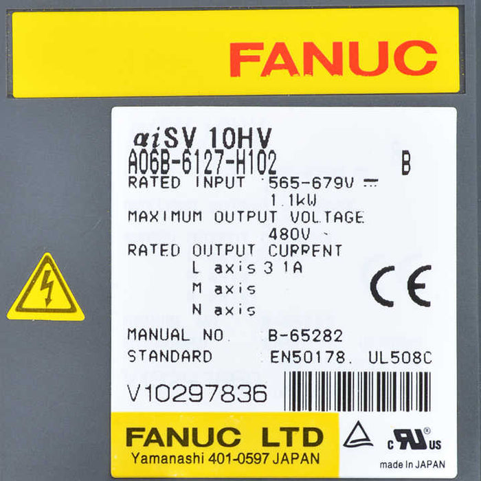 FANUC a06b-6127-h102 Servo Drive Module 