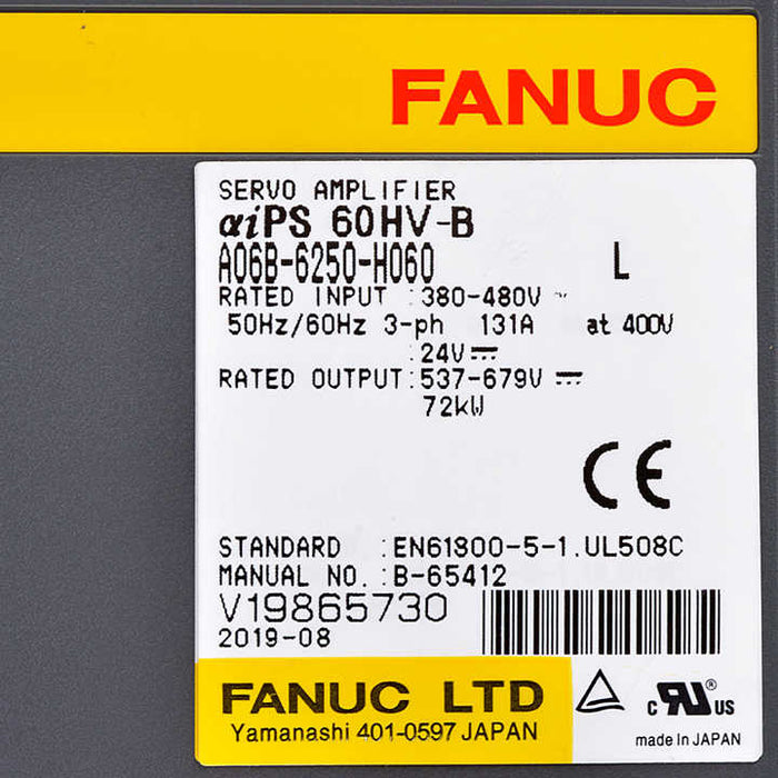 FANUC a06b-6250-h060 Servo Drive Amplifier 