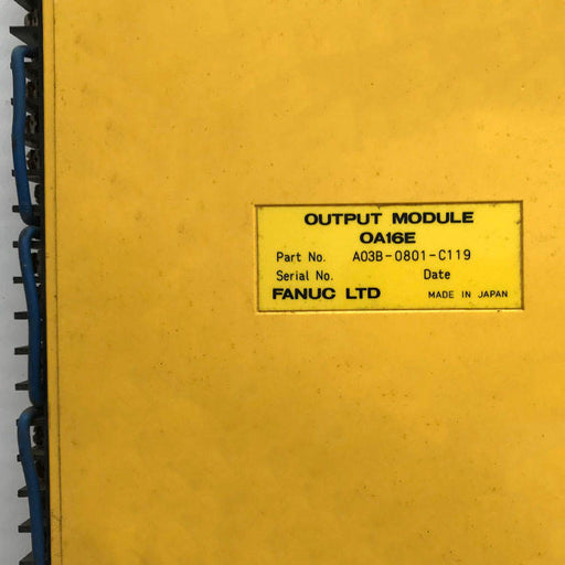 FANUC a03b-0801-c119 Output Module