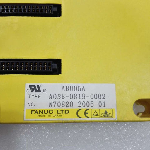 Fanuc Fanucio BoardFor Cnc Machinery Parts I/O Board Abc A03B-0819-C002 100% Original