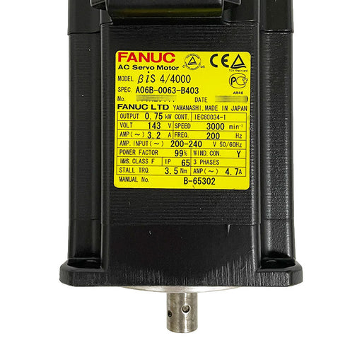 FANUC a06b-0063-b403 AC Servo Motor