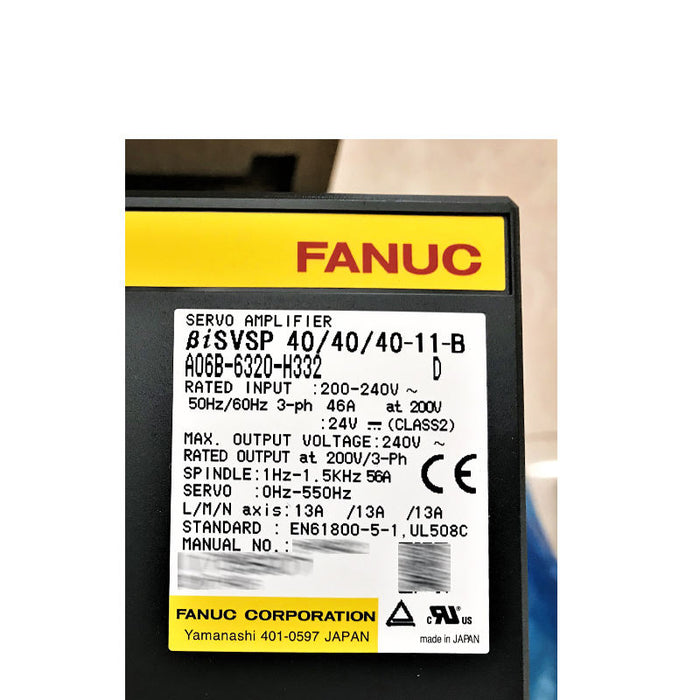 FANUC a06b-6320-h332 Spindle Drive 