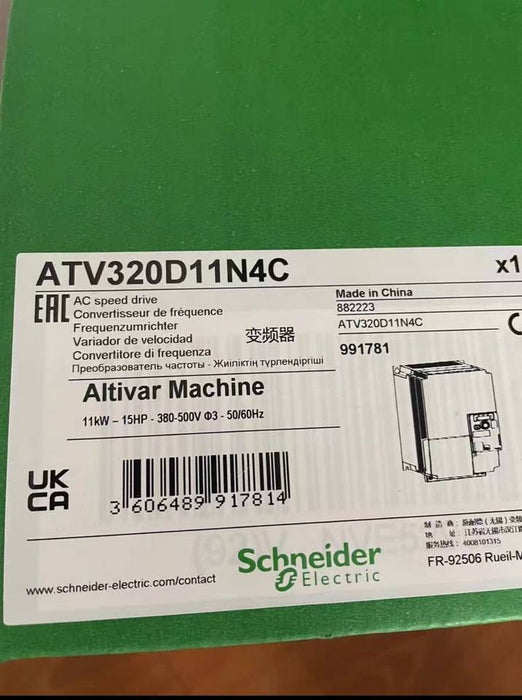 Schneider Br / Condition In GoodAtv Inverter Threephase V ATV320D11N4C ATV320U22N4C ATV320U75N4C new original/used