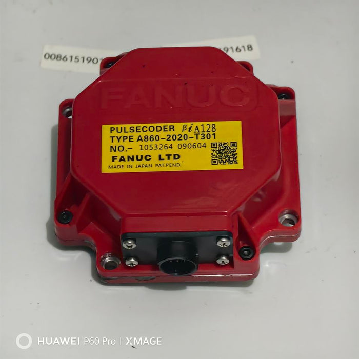 Fanuc EncoderXyz Axis Encoder Replacement OfHousingPlug Quality Assurance BiA128, A860-2020-T301 New