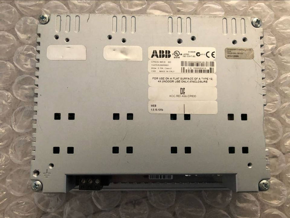 Abb Br / Abb Touch Screen CP635-WEB 100% Original