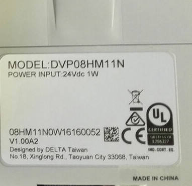 Del Ta Delta DvphmPlc Digital Module DVP08HM11N New