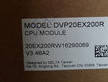 Del Ta Delta DvpexPlc Cpu Module DVP20EX200R New