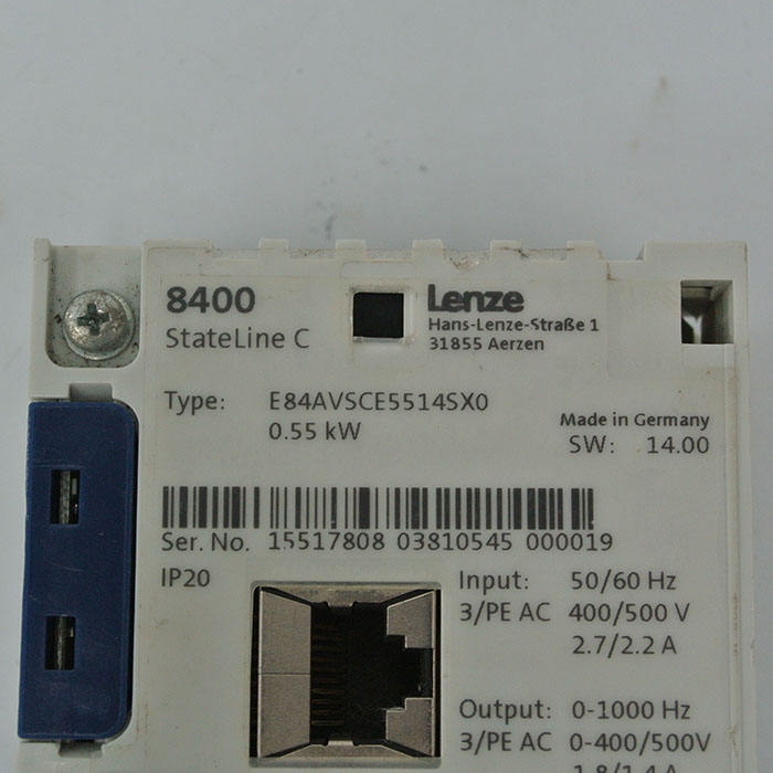 Lenze Inverter Module E84AVSCE1524SB0 USED & NEW