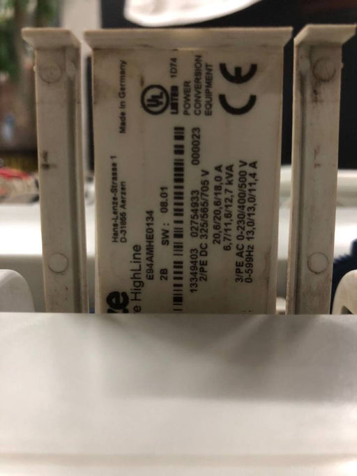 Lenze NeedinquiryLenzeServo Motor Drive Controller Amplifier E94AMHE0134 Used