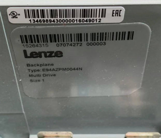 Lenze NeedinquiryServo Drive Backplane E94AZPM0044N Uesd