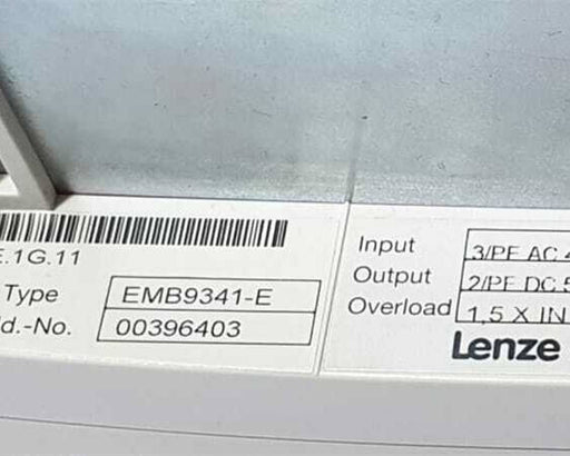 Need Inquiry Used Lenze EMB9341-E Servo Drive Frequency Inverter