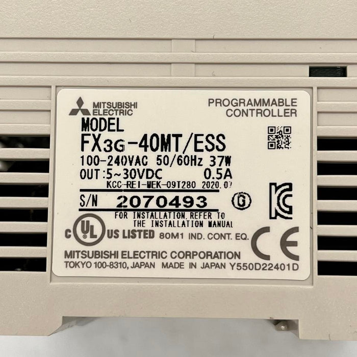 Mitsubishi FX3G-40MT-ESS CNC Electronic Module