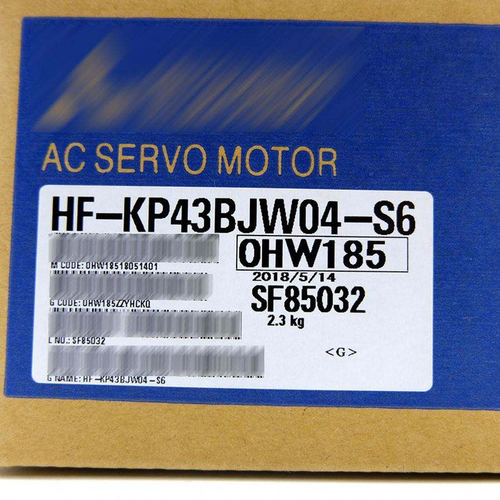 Original Motorservo Hfkpbjws Ac Motor ServoPowerful Servo Motor HF-KP43BJW04-S6 Original