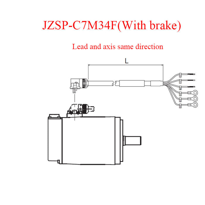 FANUC jzsp-c7m34f Power Cable