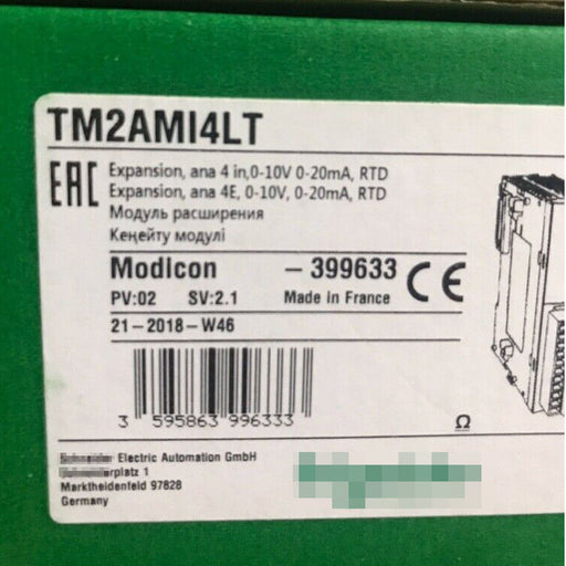 New Original Programmable Logic Analog Input Expansion Modules TM2ARI8LT TM2DOCKN TM2AMM3HT TM2DDO8TT TM2DMM8RT TM2AMI4LT