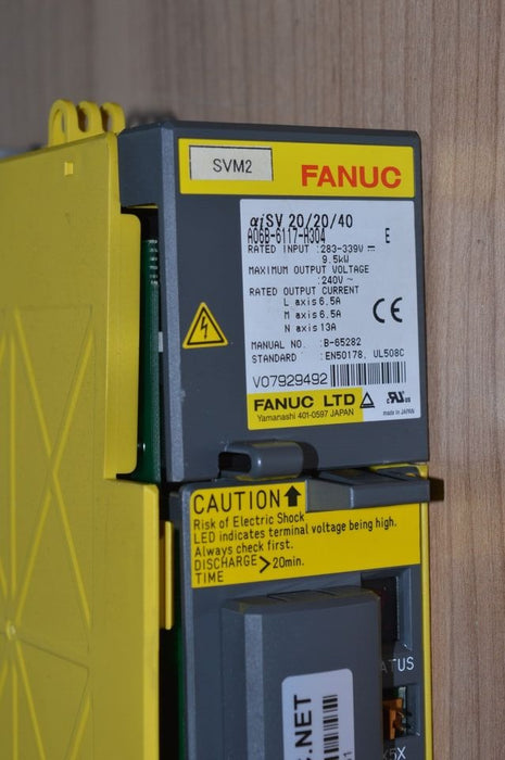 FANUC A06B-6117-H304 AC Servo Drive Used