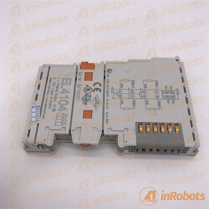 BECKHOFF EL4104 PLC Output Module Used