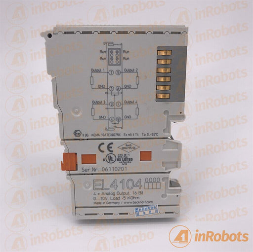 BECKHOFF EL4104 PLC Output Module Used