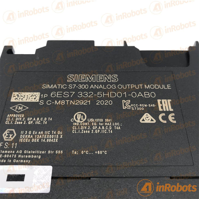 Siemens 6es7332-5hd01-0ab0 Robot Spare Part